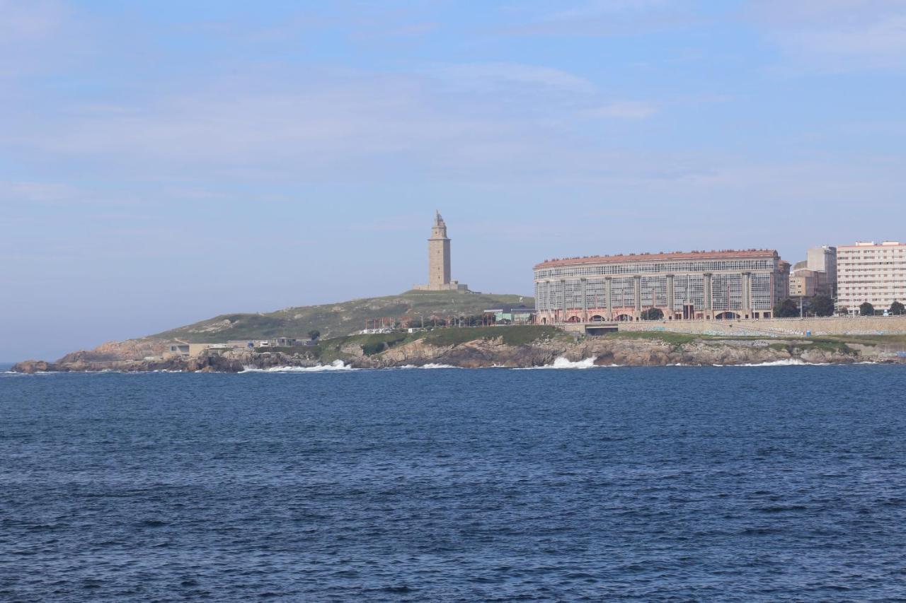 Apartamento Orzán playa A Coruña Exterior foto